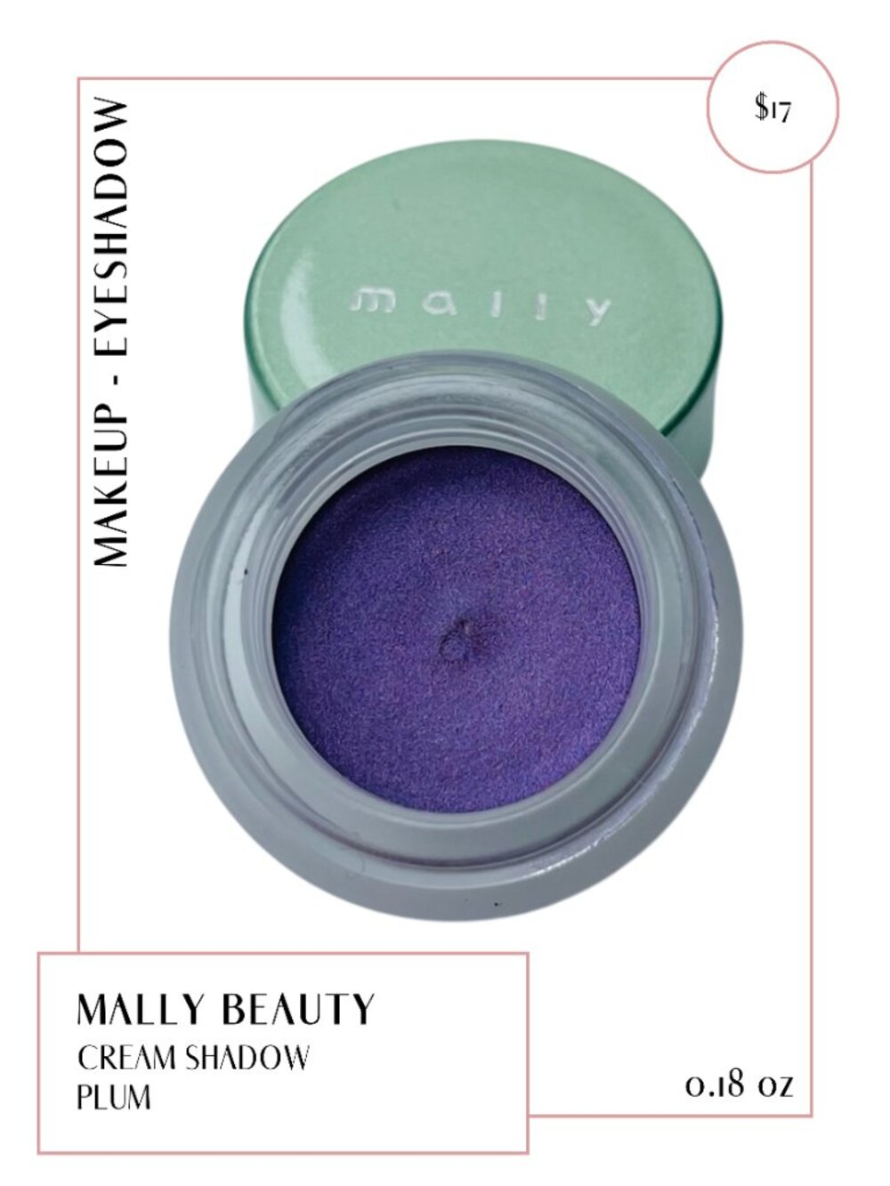 Mally Cream Shadow Plum
